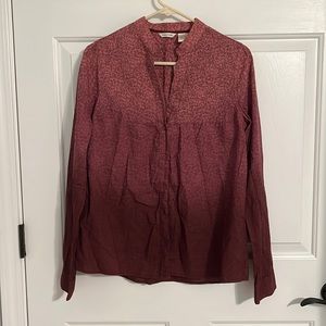 Ombré button up shirt